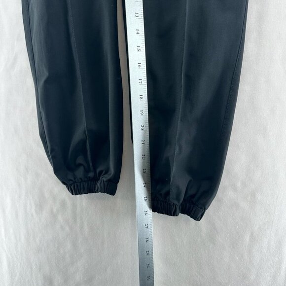 Lululemon Jogger Pants Womens Sz 27 Black Highrise Warpstreme Stretch Activewear - Picture 7 of 9